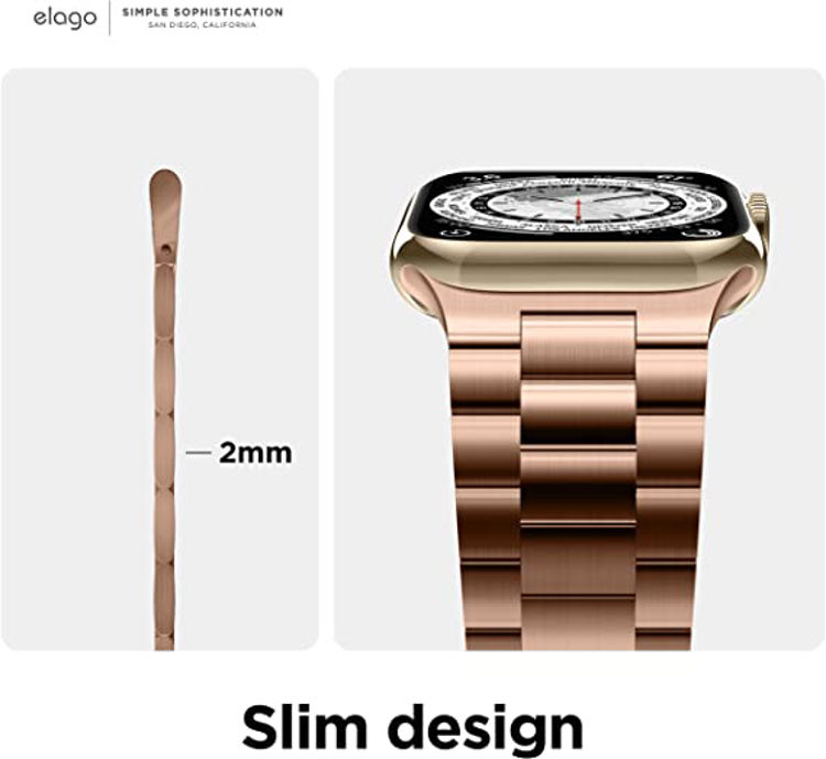 صورة Elago Apple Watch Metal Band - 38/40/41mm - Rose Gold