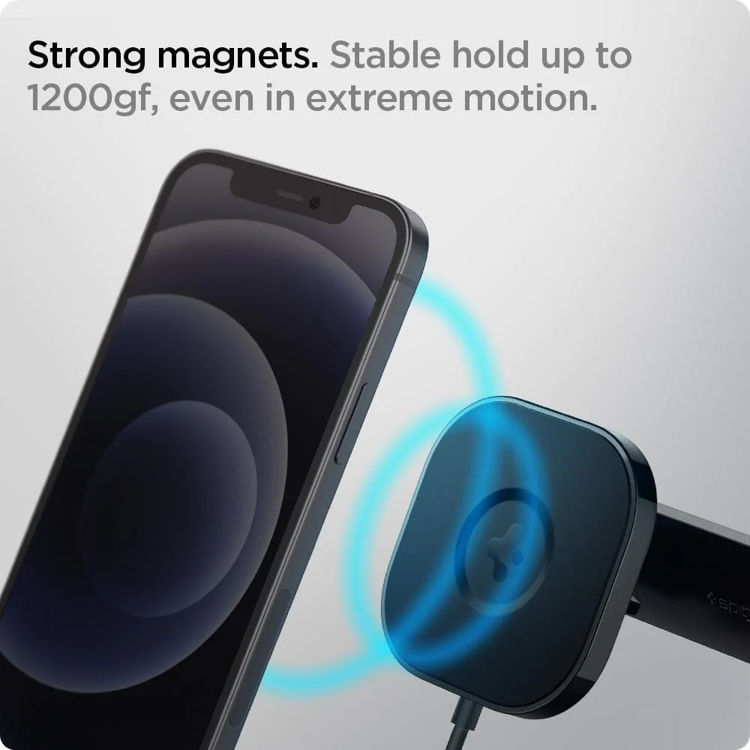 Picture of Spigen OneTap Pro Wireless Magnetic Car Charger Air Vent (MagFit)_ACP02615