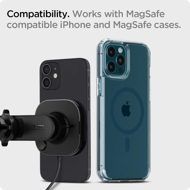 صورة Spigen OneTap Pro Wireless Magnetic Car Charger Air Vent (MagFit)_ACP02615