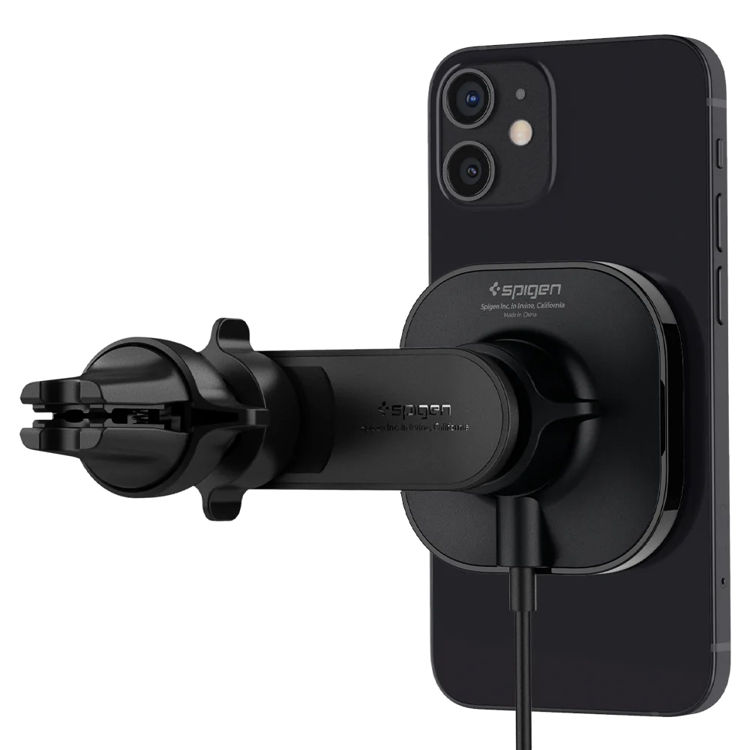 صورة Spigen OneTap Pro Wireless Magnetic Car Charger Air Vent (MagFit)_ACP02615