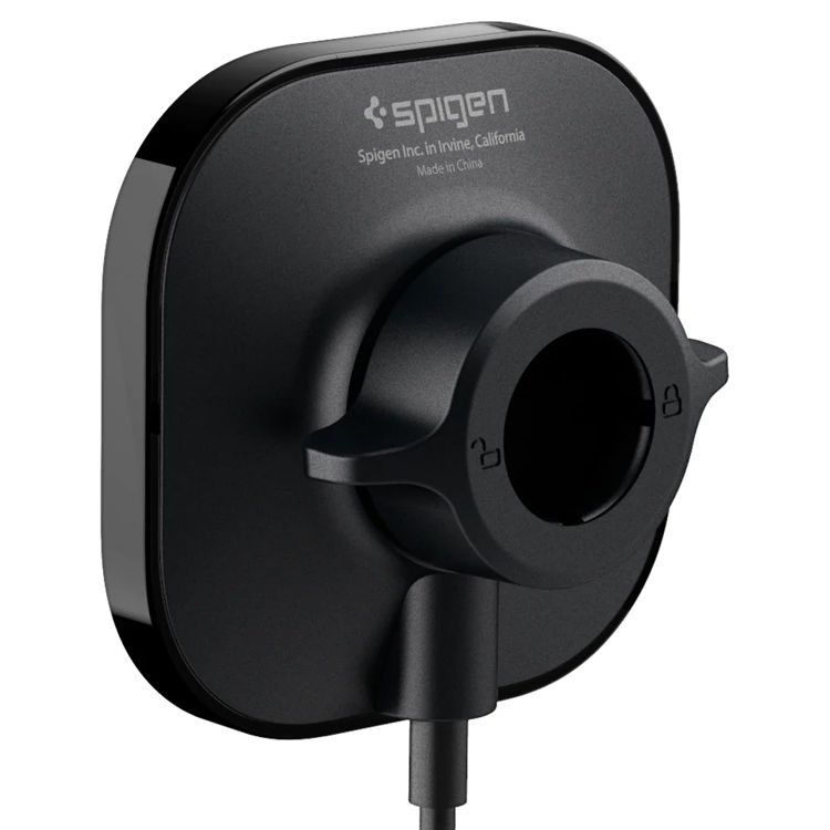 صورة Spigen OneTap Pro Wireless Magnetic Car Charger Air Vent (MagFit)_ACP02615