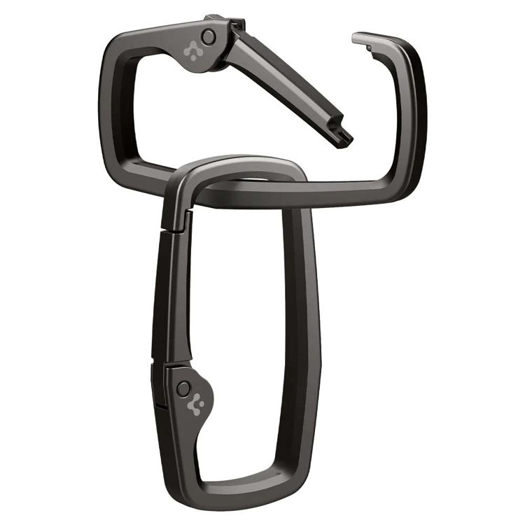 صورة SPIGEN CARABINER RUGGED BLACK [3 PACK
