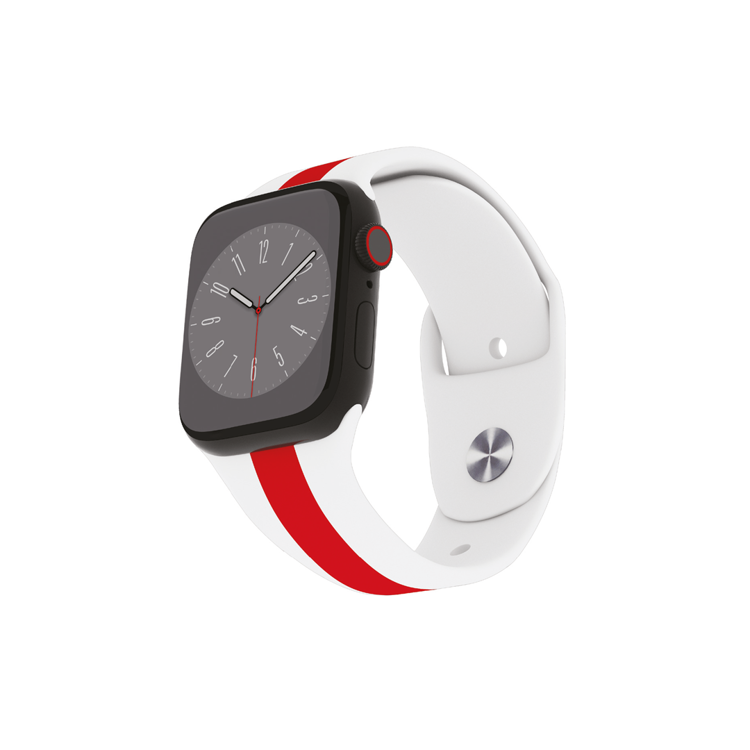 صورة Smart England Flag Edition silicone Strap For Watch Series 42mm,44mm,45mm 