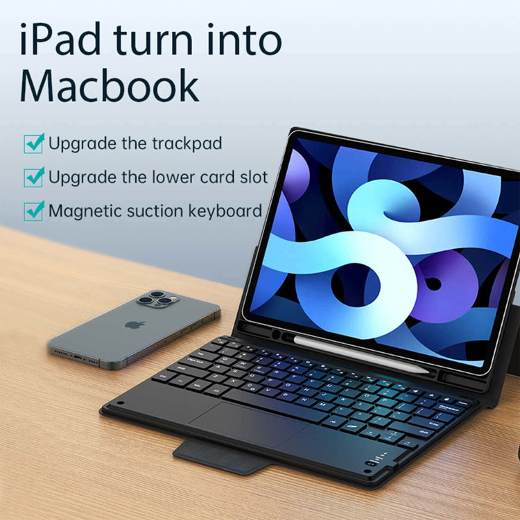 صورة Choetech  Wireless Keyboard Case for iPad Pro 10.2