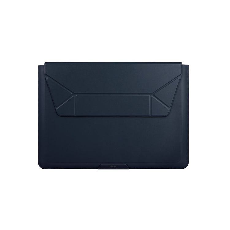 Picture of Uniq Oslo Laptop Sleeve with Foldable Stand (Up to 14")- ABYSS BLUE