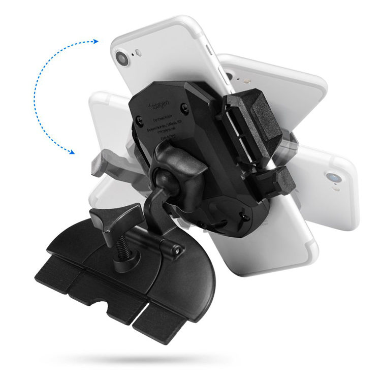 صورة Spigen Kuel Signature (AP230T) Car Mount Holder Car Mount Holder (CD Slot + One Touch)