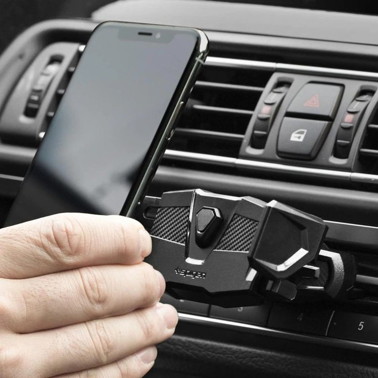 صورة Spigen Kuel Signature (AP230T) Car Mount Holder Car Mount Holder (CD Slot + One Touch)
