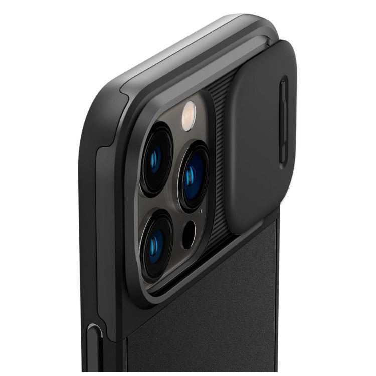 صورة SPIGEN OPTIK ARMOR MAG MAGSAFE IPHONE 14 PRO BLACK 