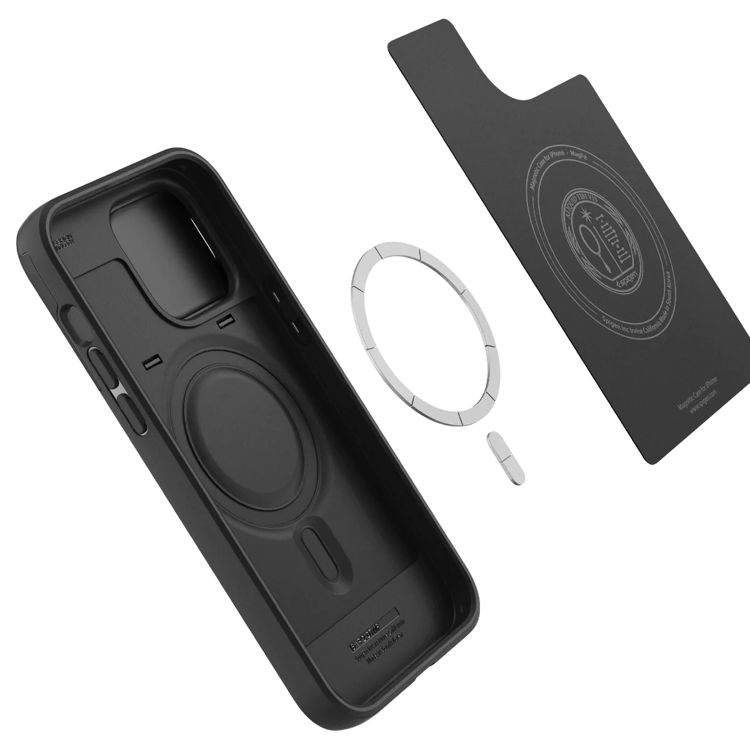 صورة SPIGEN OPTIK ARMOR MAG MAGSAFE IPHONE 14 PRO BLACK 