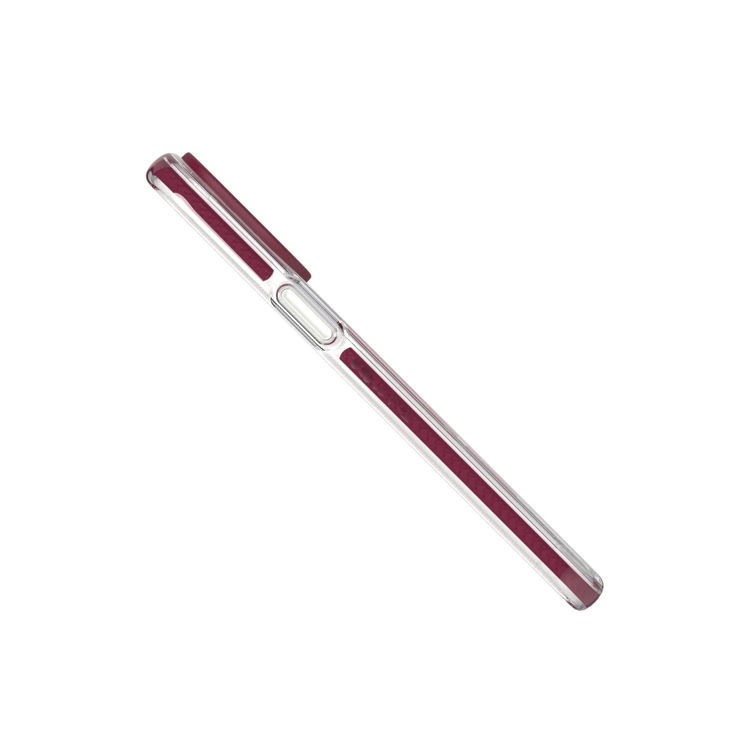 صورة Tech21 Evo Crystal - Apple iPhone 14 Pro Max Case MagSafe Compatible - Burgundy