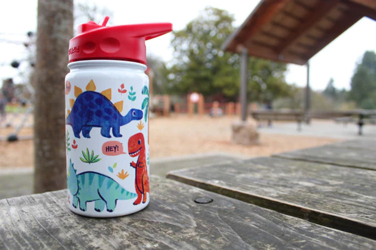 صورة Fifty Fifty Kids Bottle Straw Lid 350ML (Dino)
