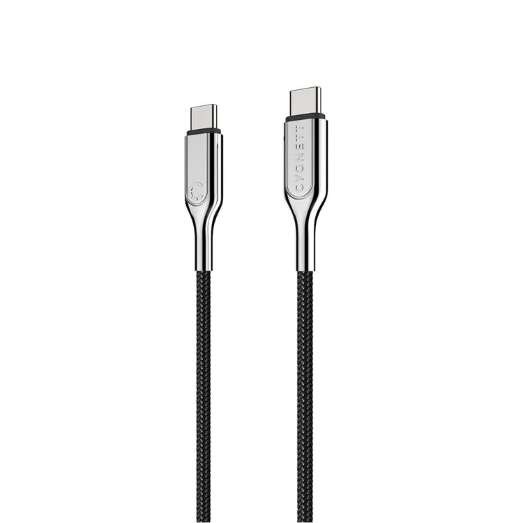 Picture of Cygnett Armoured USB-C to USB-C (USB 2.0) Cable - Black 2m