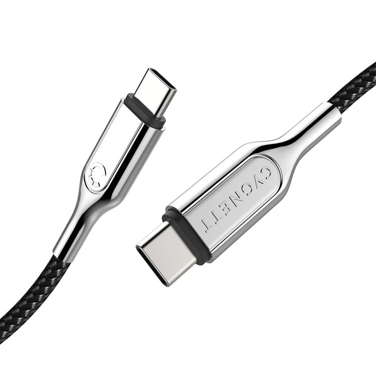 Picture of Cygnett Armoured USB-C to USB-C (USB 2.0) Cable - Black 2m