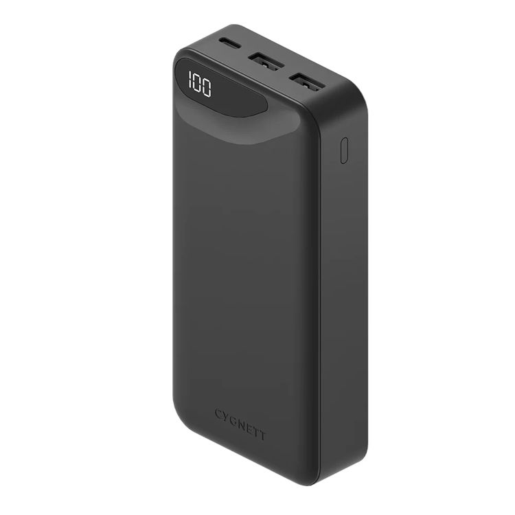 Picture of Cygnett ChargeUp Boost 3rd Generation 20,000 mAh Power Bank – Black