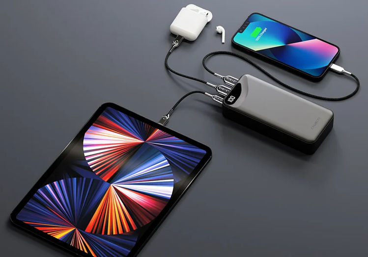 صورة Cygnett ChargeUp Boost 3rd Generation 20,000 mAh Power Bank – Black