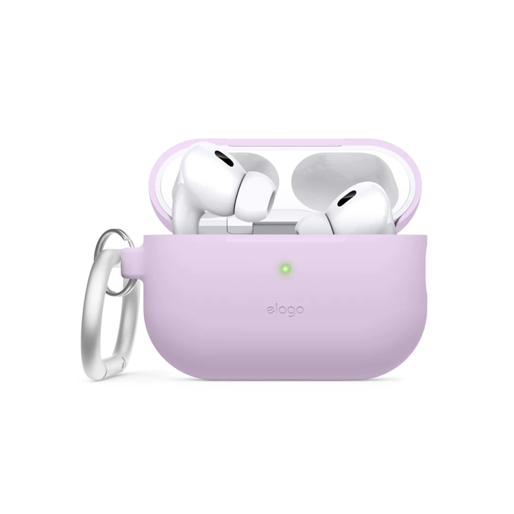 Elago Silicone Hang Case for AirPods Pro 2nd Gen - Lavender-196 Telecom ...