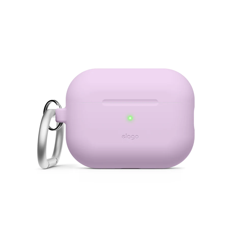 صورة Elago Silicone Hang Case for AirPods Pro 2nd Gen - Lavender
