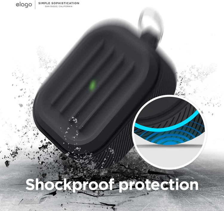 صورة Elago Armor Case for AirPods 3 – Black