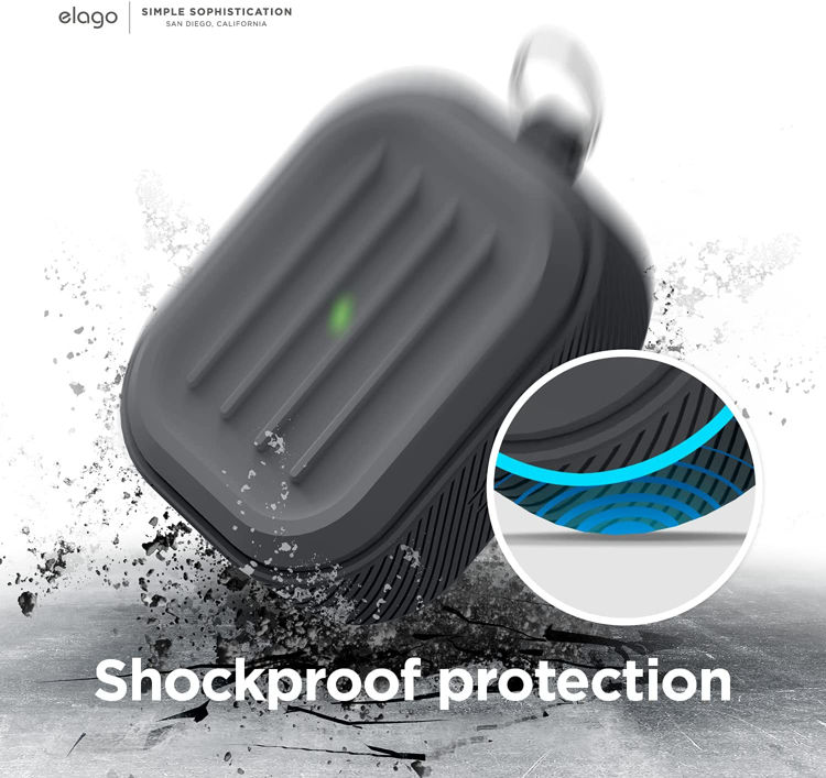صورة Elago Armor Case for AirPods 3 – Gray