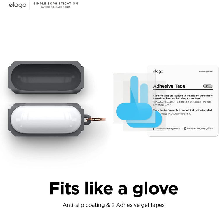 صورة Elago Armor Case for AirPods 3 – Gray