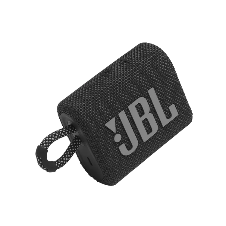 صورة JBL Go 3 Portable Waterproof Speaker - Black
