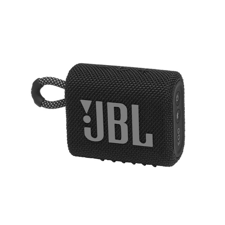صورة JBL Go 3 Portable Waterproof Speaker - Black