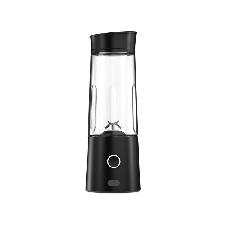 صورة Porodo Lifestyle 6-Blade Portable Juicer 400mL 126W - Black