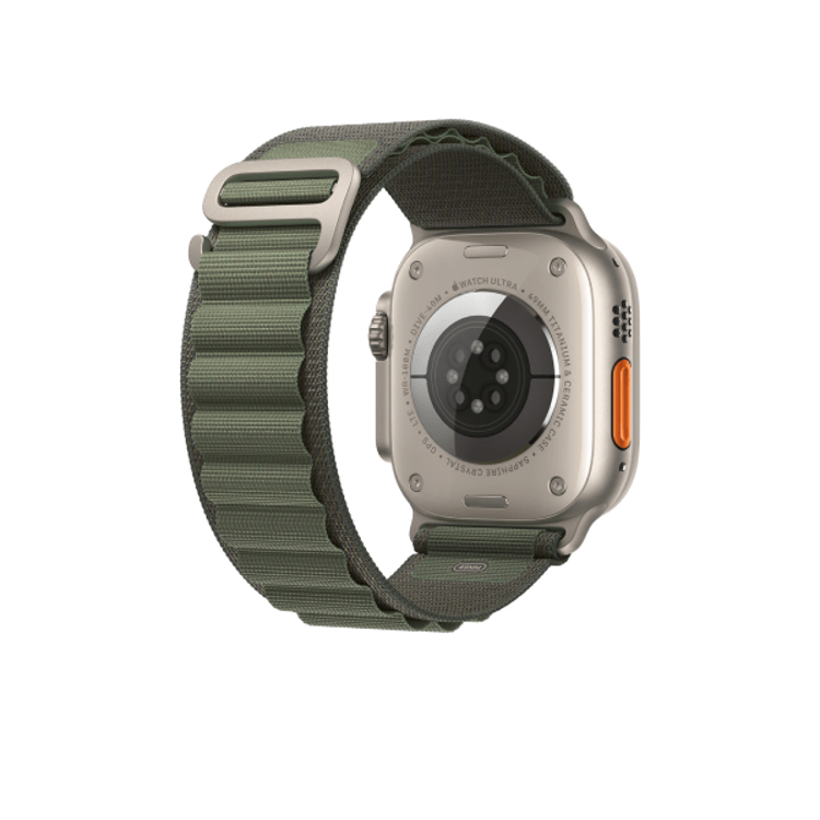 صورة Green Lion Ultra Series 49 Watch Strap for Apple Watch – 42mm /44mm/45mm - Green