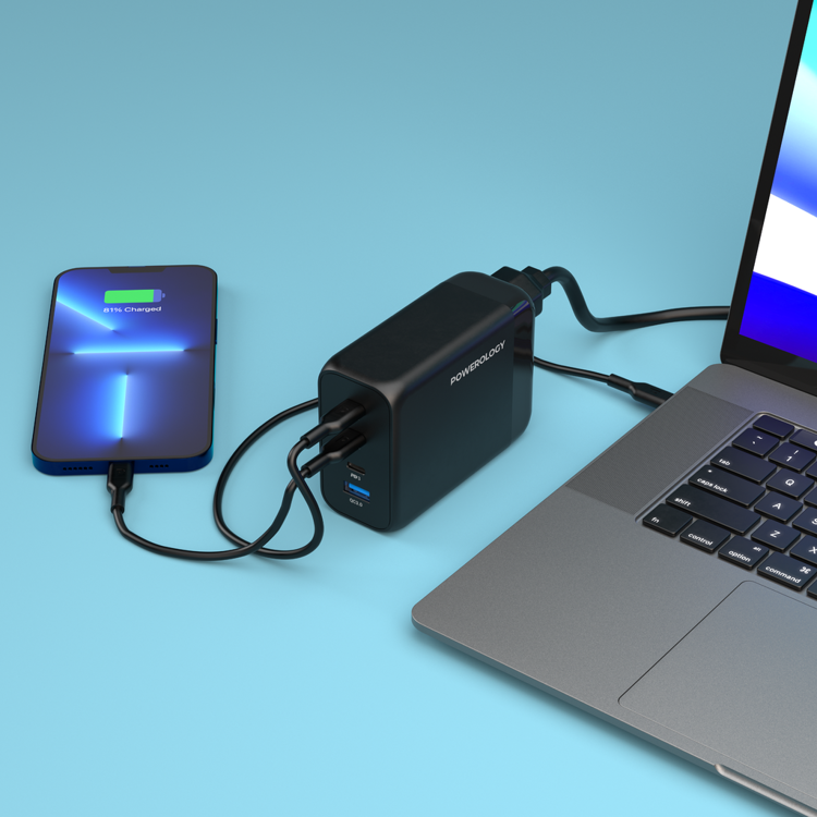 صورة Powerology 200W Total Output GaN Charging Terminal