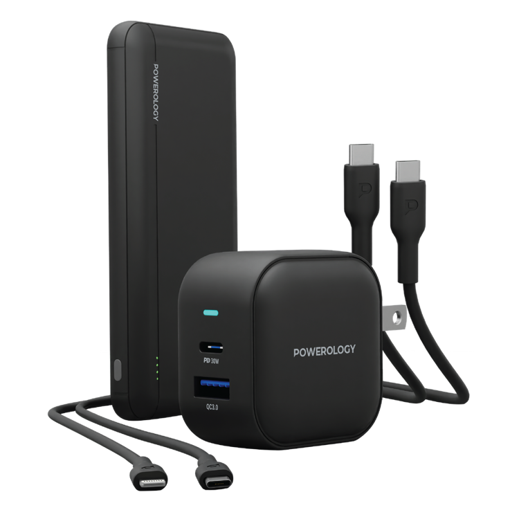 صورة Powerology 5 in 1 Power Combo - Black