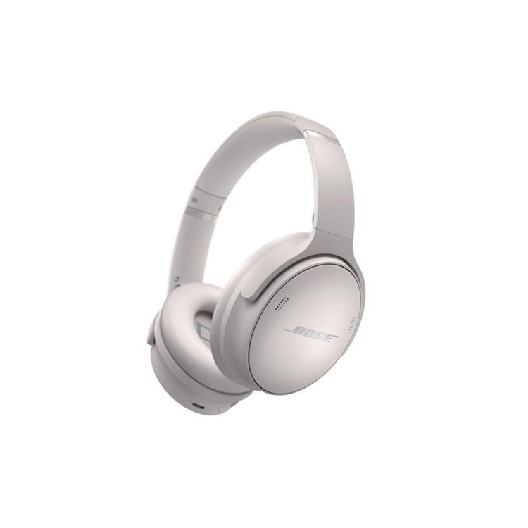 صورة Bose QuietComfort 45 Noise-Canceling Wireless Over-Ear Headphones (White Smoke)
