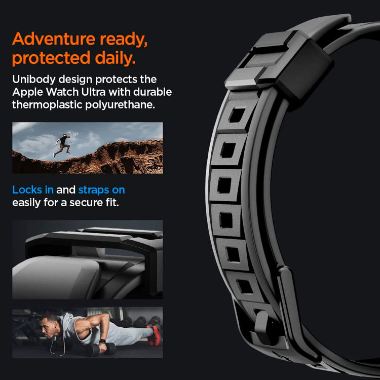 صورة Spigen Apple Watch Ultra (49mm) Case Rugged Armor Pro