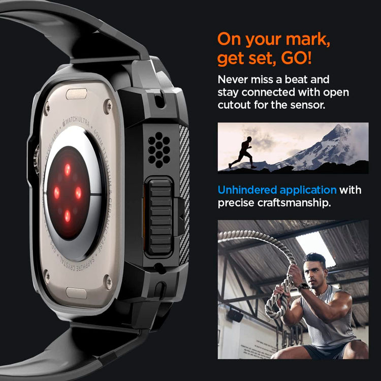 صورة Spigen Apple Watch Ultra (49mm) Case Rugged Armor Pro