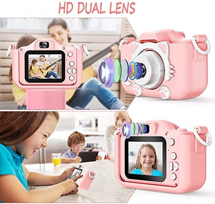 صورة G-TAB KC01 Kids Camera Pink