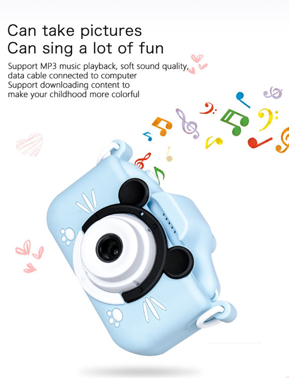 صورة G-TAB KC01 Kids Camera Blue