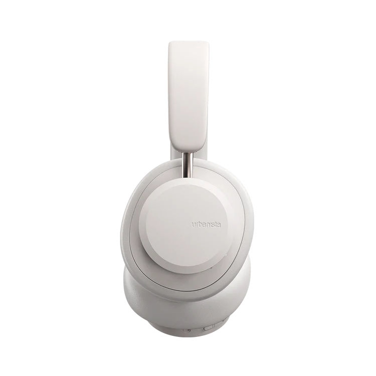 صورة Urbanista Miami Wireless Bluetooth Noise-Cancelling Headphones - Pearl White