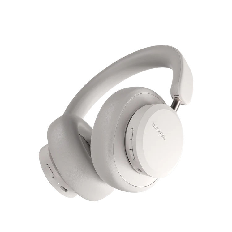 صورة Urbanista Miami Wireless Bluetooth Noise-Cancelling Headphones - Pearl White