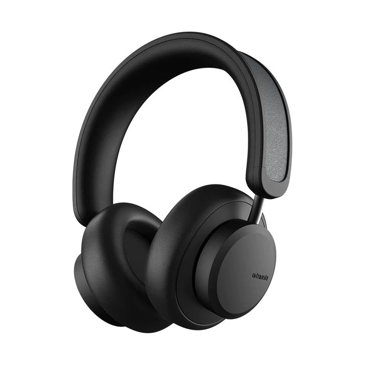صورة Urbanista Los Angeles Solar Powered Wireless Bluetooth Noise-Cancelling Headphones - Midnight Black
