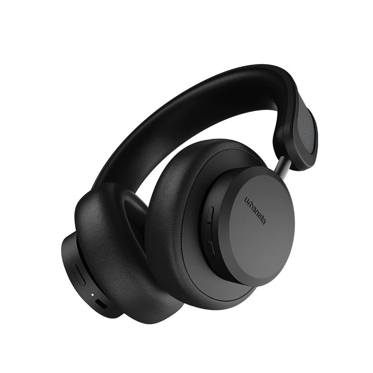 صورة Urbanista Los Angeles Solar Powered Wireless Bluetooth Noise-Cancelling Headphones - Midnight Black