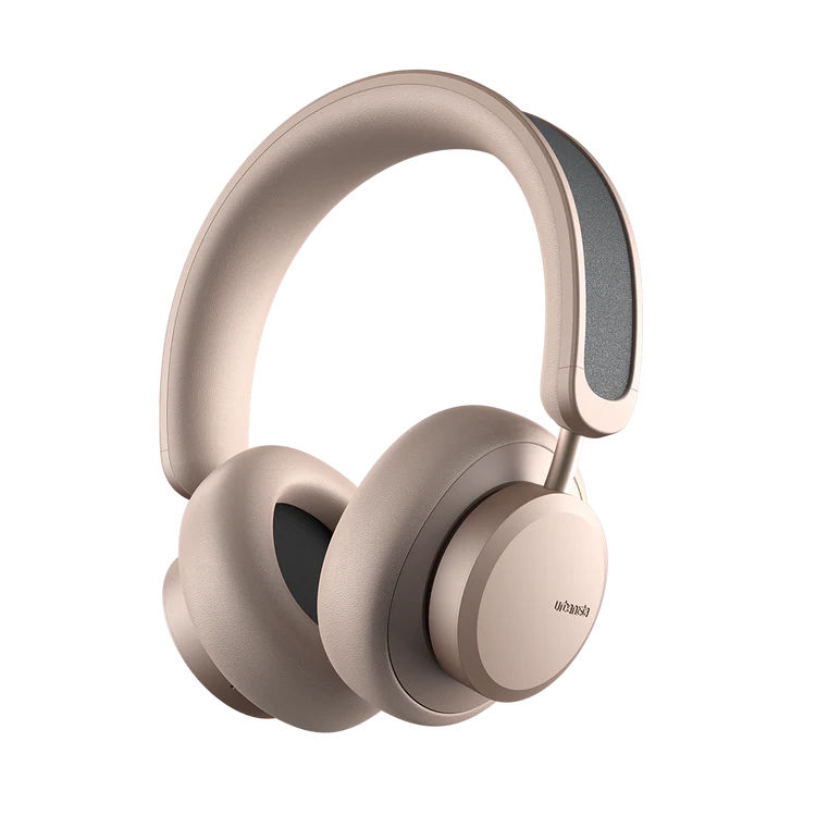 صورة Urbanista Los Angeles Solar Powered Wireless Bluetooth Noise-Cancelling Headphones - Sand Gold