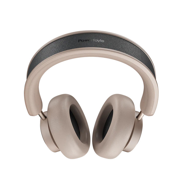 صورة Urbanista Los Angeles Solar Powered Wireless Bluetooth Noise-Cancelling Headphones - Sand Gold