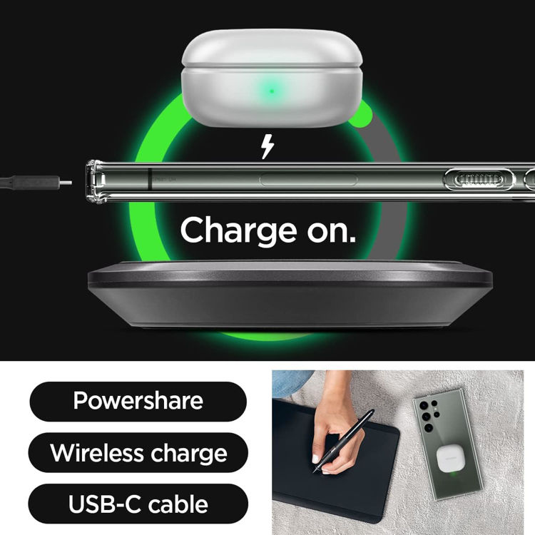 صورة Spigen Crystal Flex for Samsung Galaxy S23 Ultra