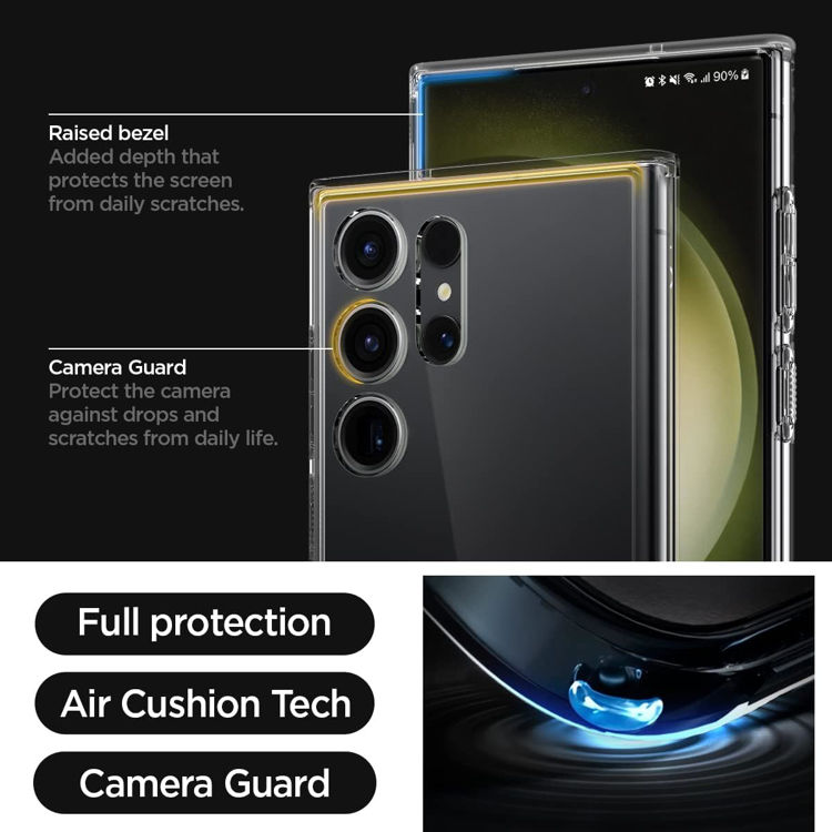 صورة Spigen Crystal Flex for Samsung Galaxy S23 Ultra