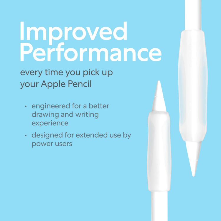 صورة Paperlike Pencil Grips (2-pack) - White