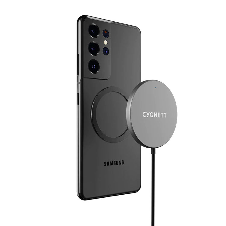 صورة Cygnett MagCharge 1.2m Magnetic Wireless Charging Cable - Black
