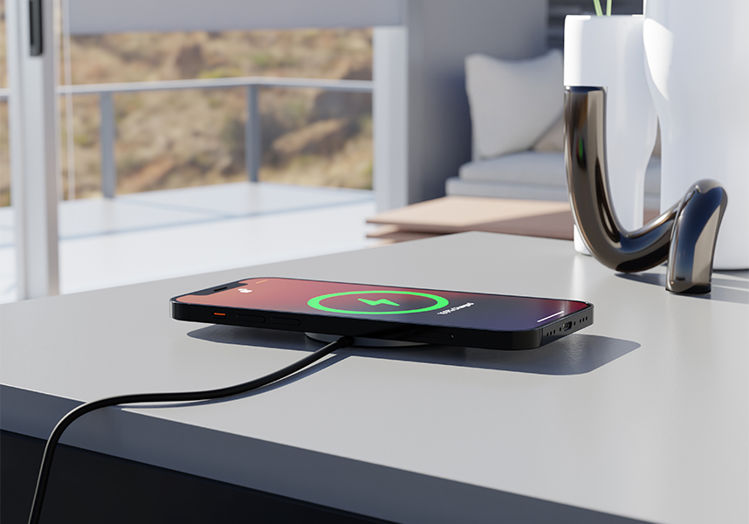 صورة Cygnett MagCharge 1.2m Magnetic Wireless Charging Cable - Black