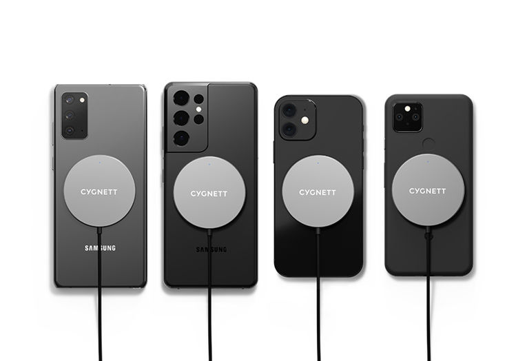 صورة Cygnett MagCharge 1.2m Magnetic Wireless Charging Cable - Black