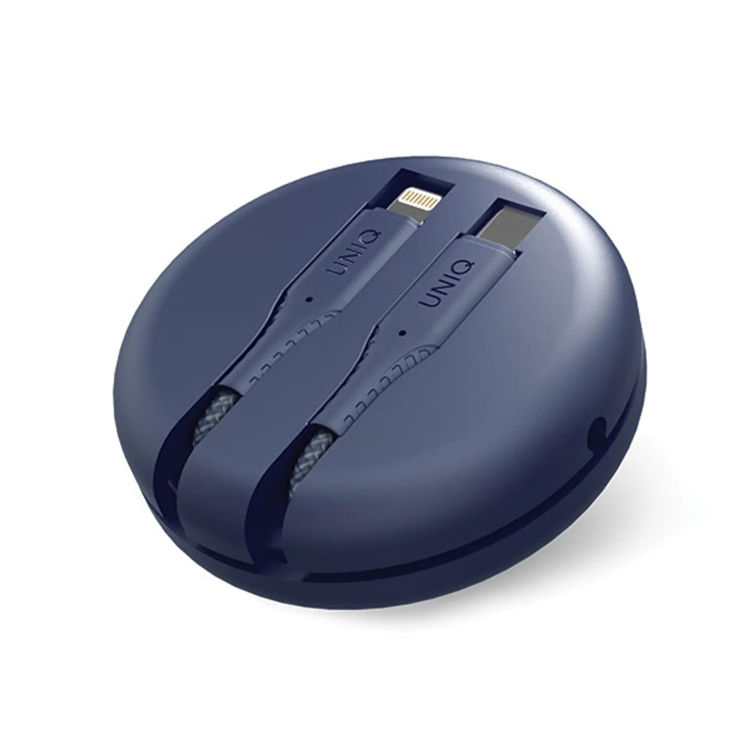 صورة UNIQ HALO USB-C TO LIGHTNING CABLE 1.2M MARINE BLUE (BLUE)