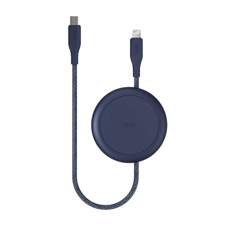 صورة UNIQ HALO USB-C TO LIGHTNING CABLE 1.2M MARINE BLUE (BLUE)