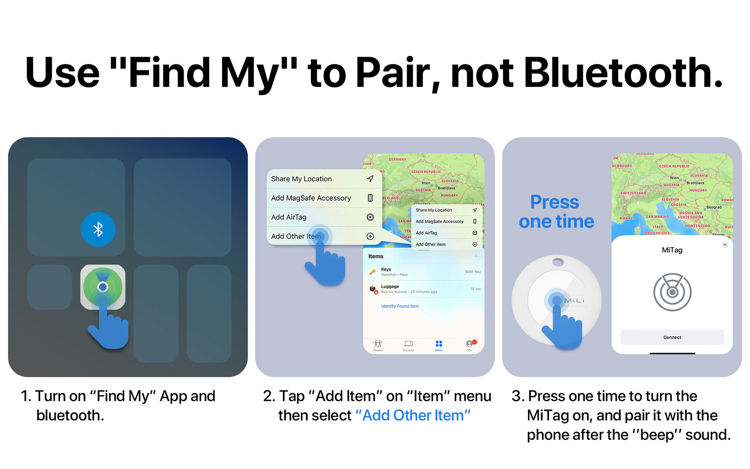 صورة MiLi Location Finder MiTag Red